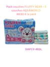 Pack couches fluffy bear
