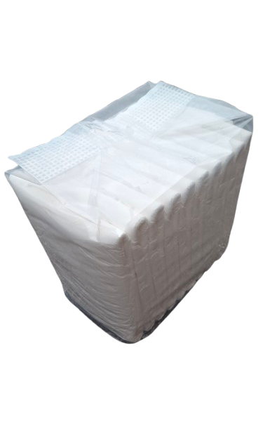 Paquet de couches Aquaworld blanches pour adultes ABDL